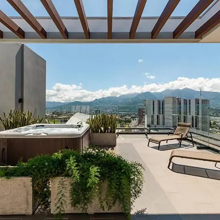 Rooftop Jacuzzi And City View San Jose  Exterior photo